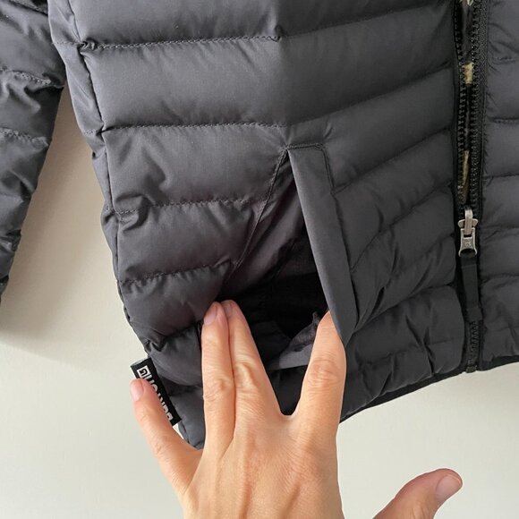 BURTON Puffer Jacket Full Zip Reversible Snowboard Black Medium - Picture 7 of 10